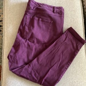 Lane Bryant, High Rise, Ultimate Stretch, Skinny Jean, Size 20W